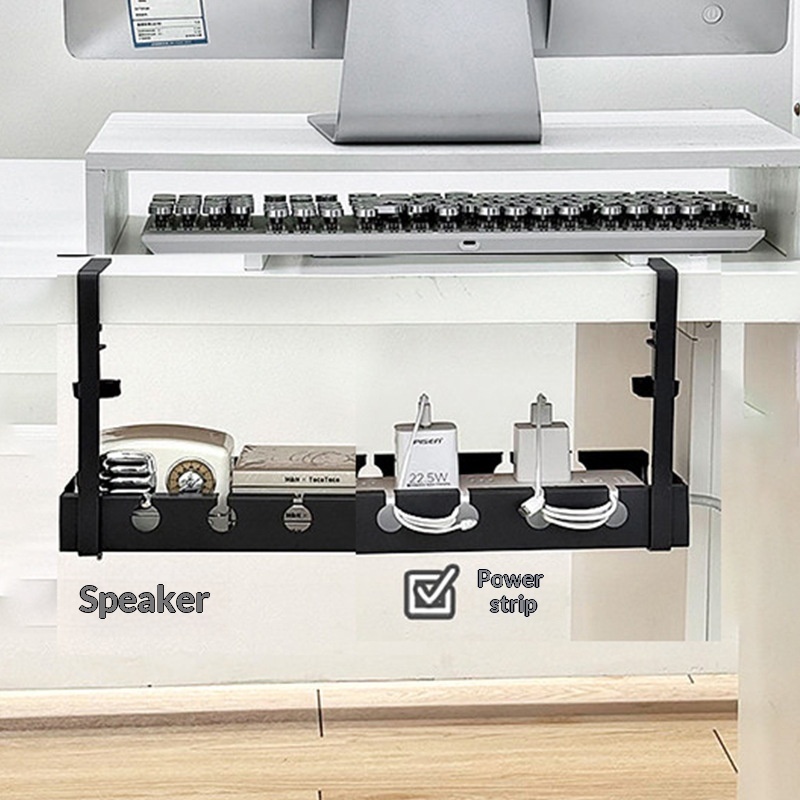 Main product image of Under-Desk Adhesive Power Strip Mounting Bracket