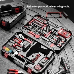 Product image of Electric Drill and Screwdriver Combination Tool Set