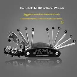 Product image of Folding Screwdriver and Wrench Multi-Tool Set