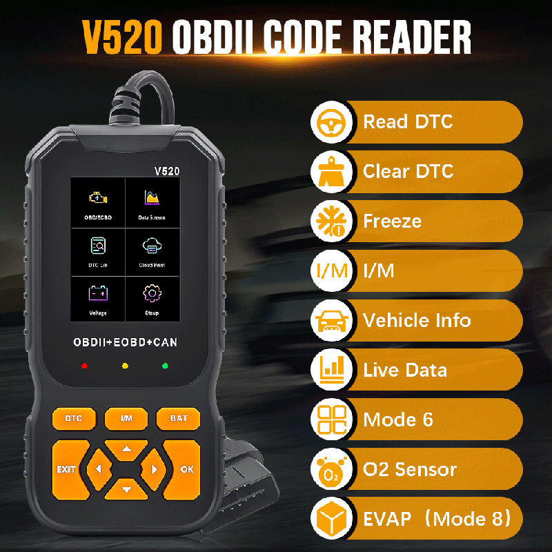 Main product image of V520 OBD2 Automotive Diagnostic Code Reader and Scanner
