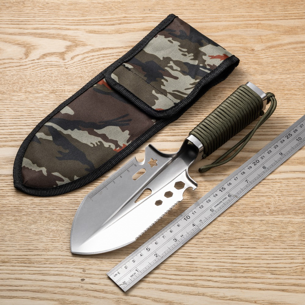 Main product image of Outdoor Stainless Steel Multi-Functional Camping Gear Portable Shovel