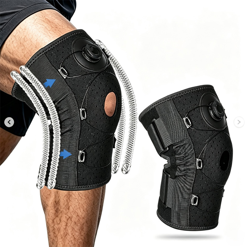 Main product image of Adjustable Knee Brace with Dual Spring Bars and Patella Stabilizer