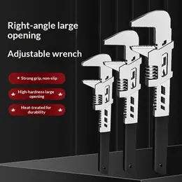 Product image of Adjustable Large Jaw Wrench for Plumbing and Pipe Repair