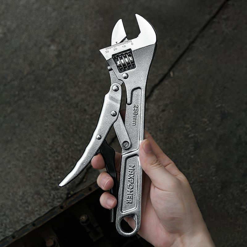 Main product image of Adjustable Locking Wrench with Non-slip Grip