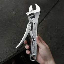 Product image of Adjustable Locking Wrench with Non-slip Grip