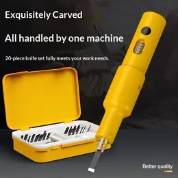 Product image of Woodworking Handheld Electric Carving Tool Set