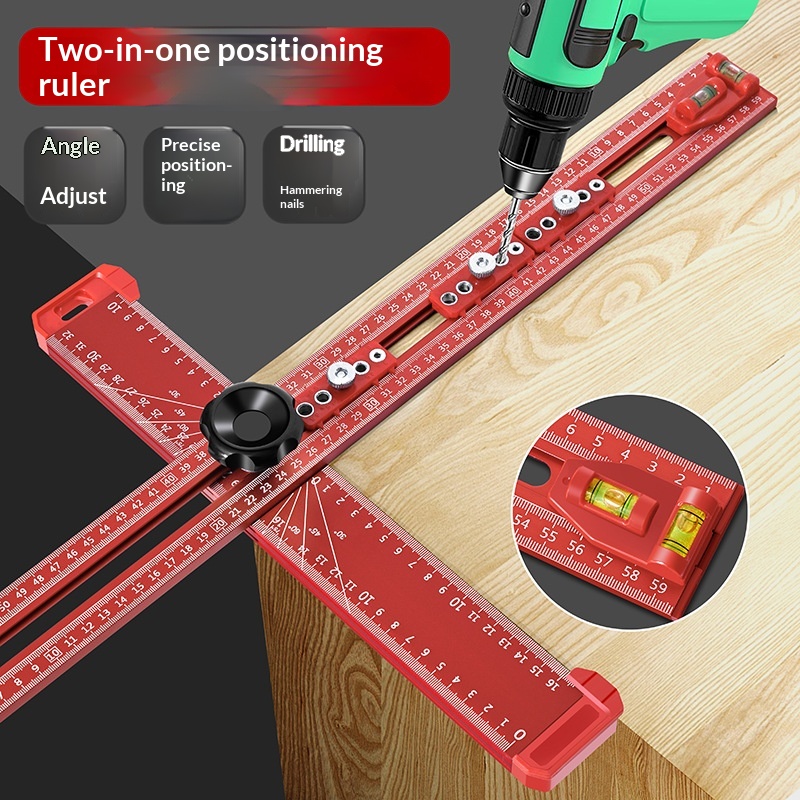 Main product image of T-Square Woodworking Multi-function Punch Locator