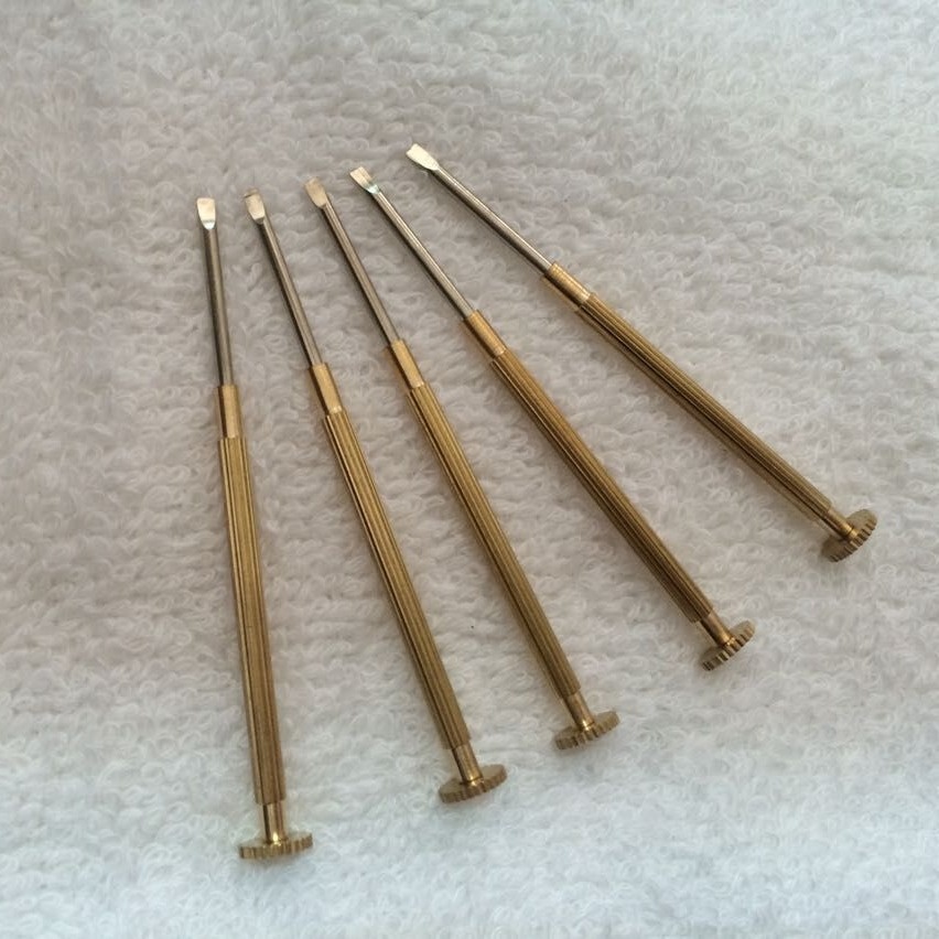 Main product image of Small Copper-Handled Screwdriver for Watches and Eyeglasses