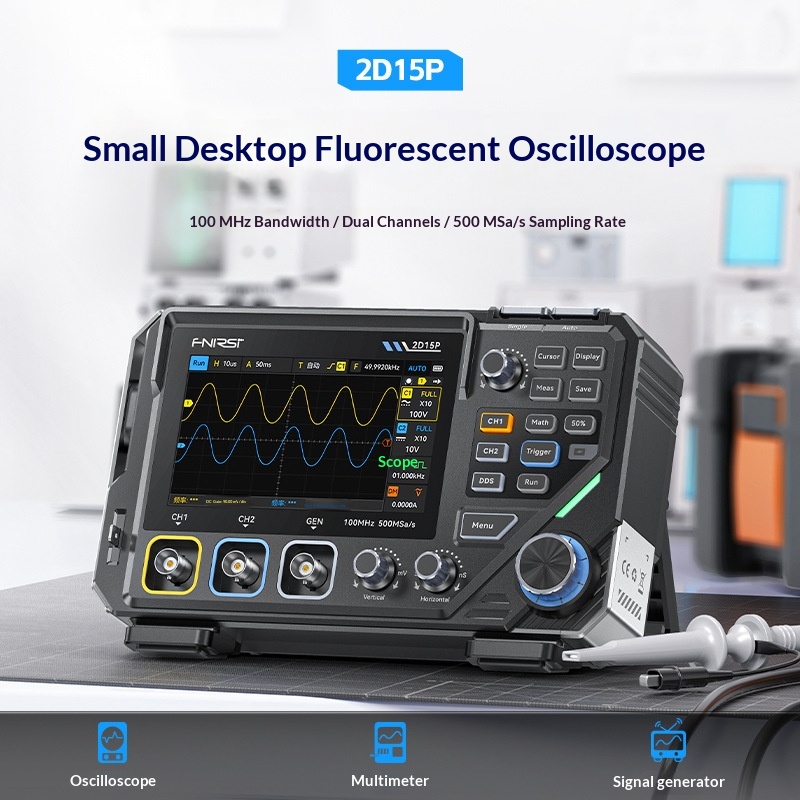 Main product image of Digital Oscilloscope and Multimeter