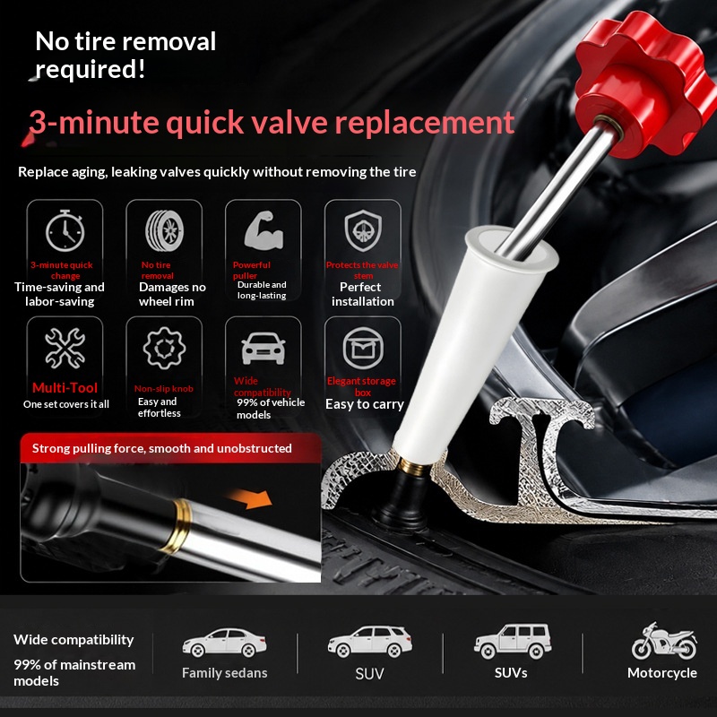 Main product image of Automotive Tire Valve Stem Installation Tool Set