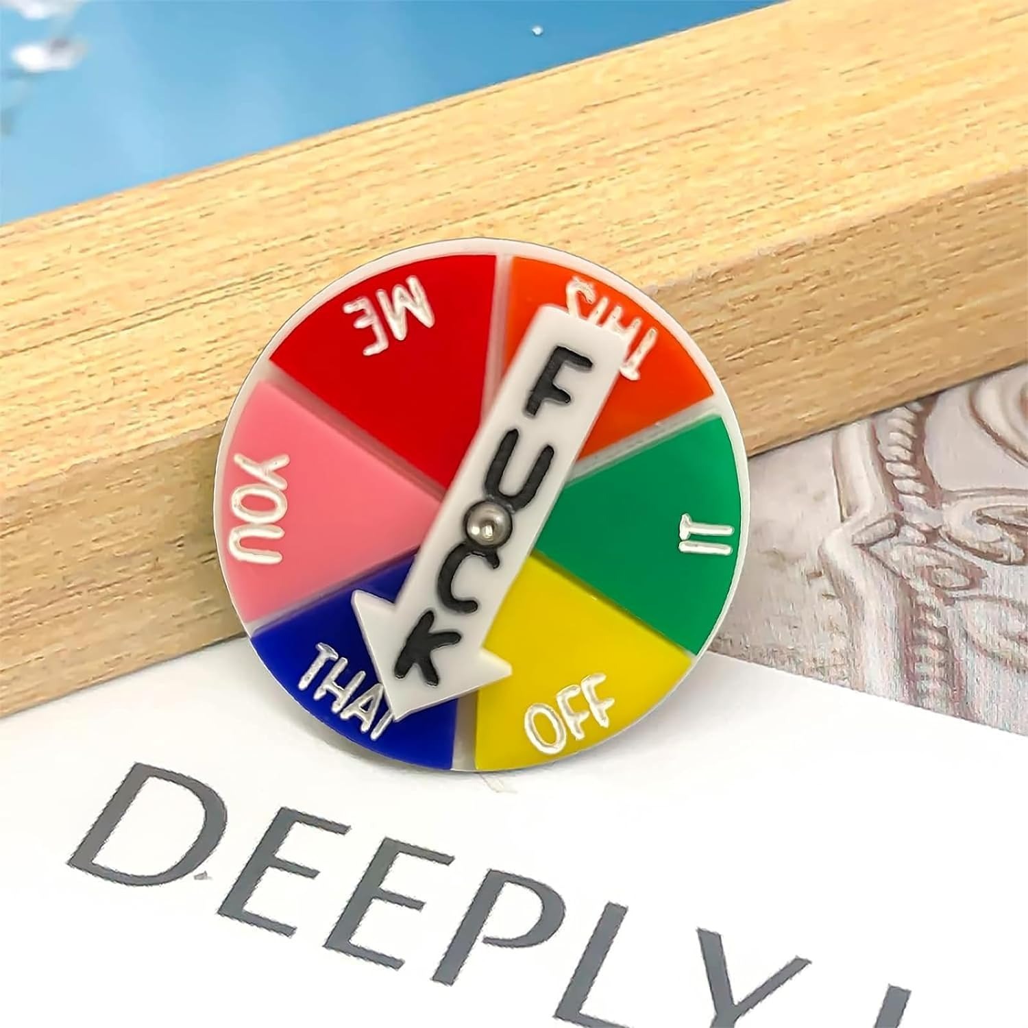 Main product image of Color Wheel Rotating Magnet Refrigerator Whiteboard