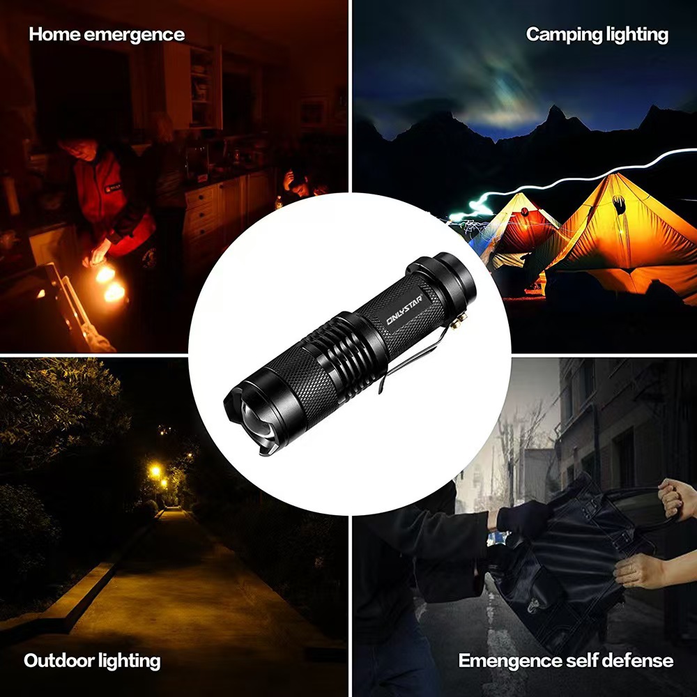 Main product image of Portable Ultra-Bright Long-Range Mini Rechargeable Flashlight