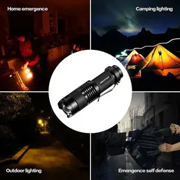 Product image of Portable Rechargeable Mini Flashlight, Aluminum Alloy