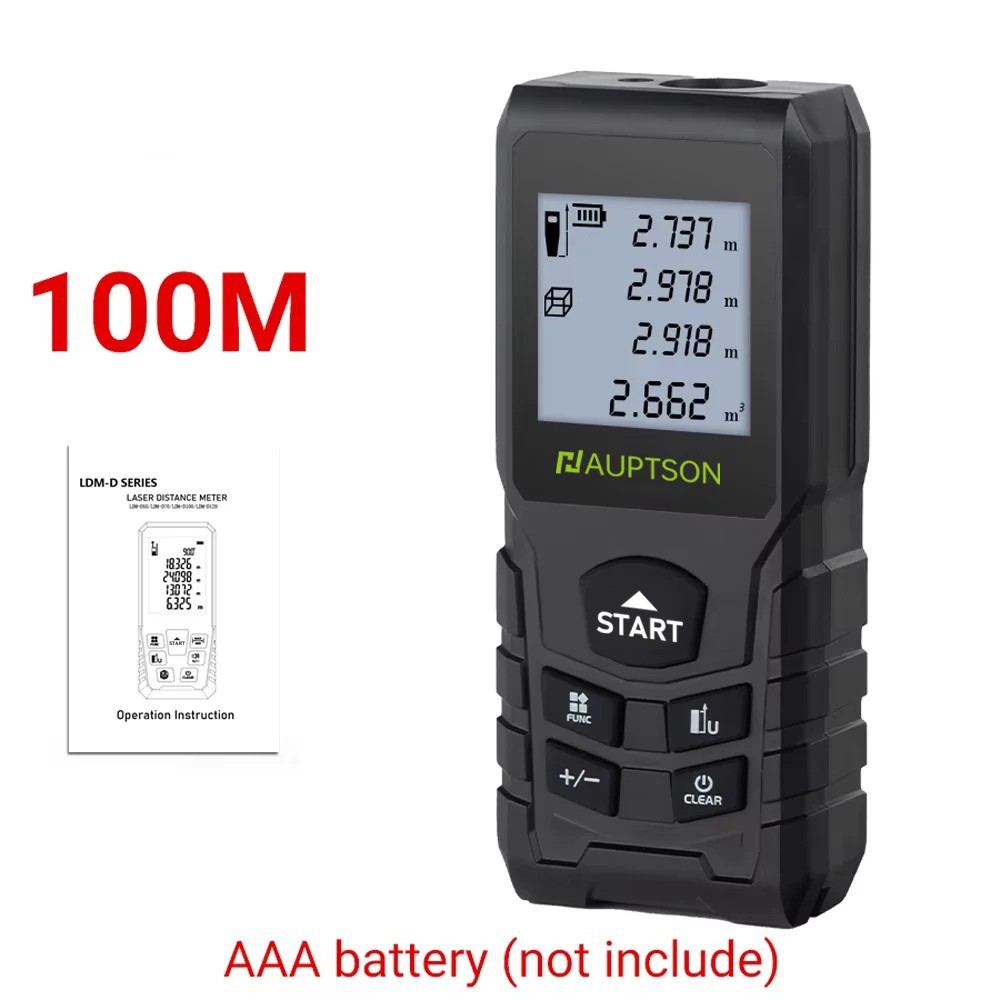 Main product image of Handheld Laser Distance Meter, Digital Display, Indoor Use