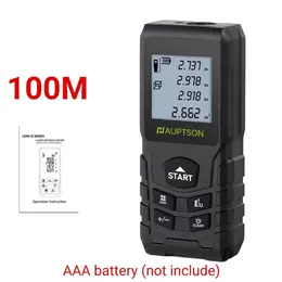 Product image of Handheld Laser Distance Meter, Digital Display, Indoor Use