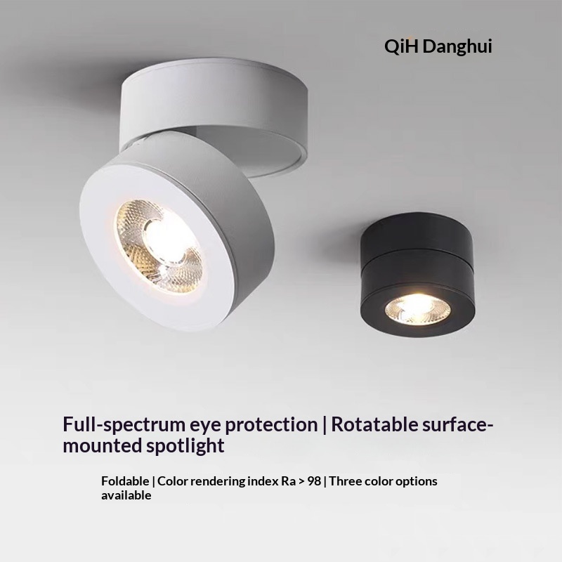 Main product image of Adjustable Surface-Mounted LED Ceiling Spotlight