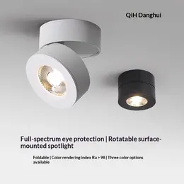 Product image of Adjustable Surface-Mounted LED Ceiling Spotlight