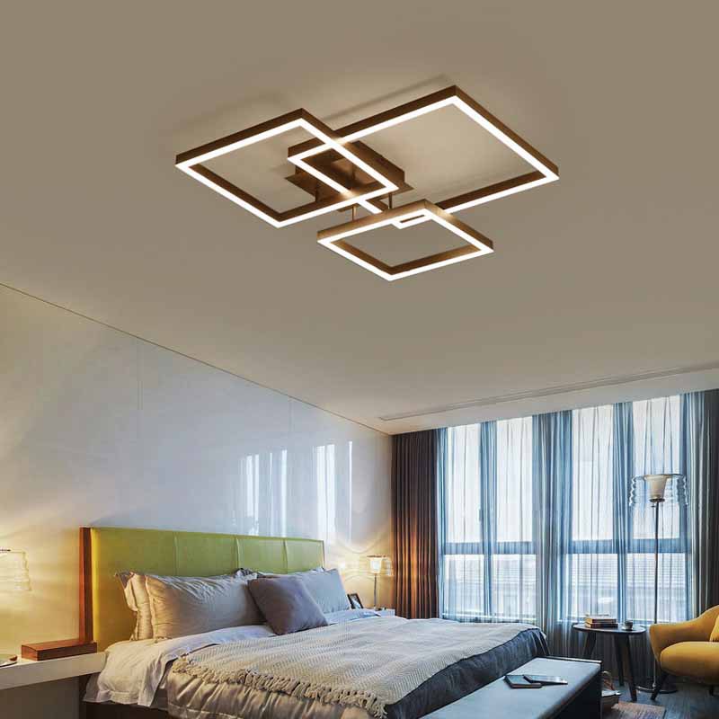 Main product image of LED Geometric Square Acrylic Smart Ceiling Light