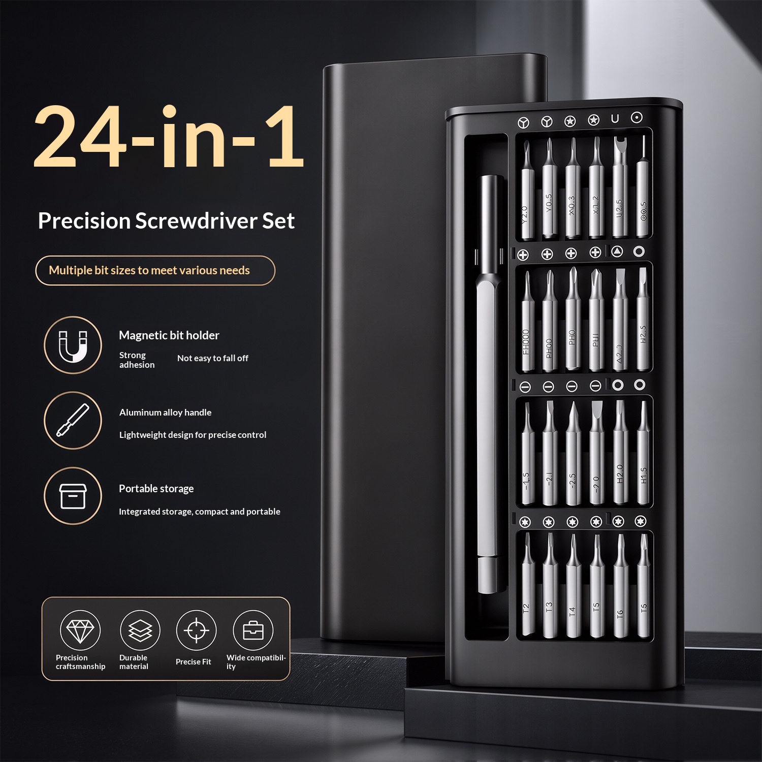 Main product image of 24-in-one Multi-function Precision Screwdriver