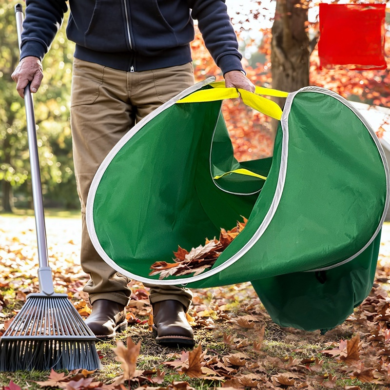 Main product image of Portable, Quick-deployment, Foldable Leaf And Garden Debris Collection Bag