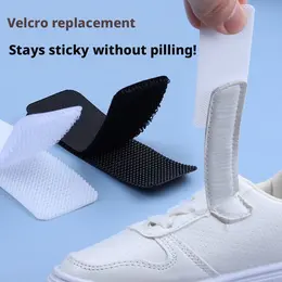 Adhesive shoes velcro-white-19 pairs