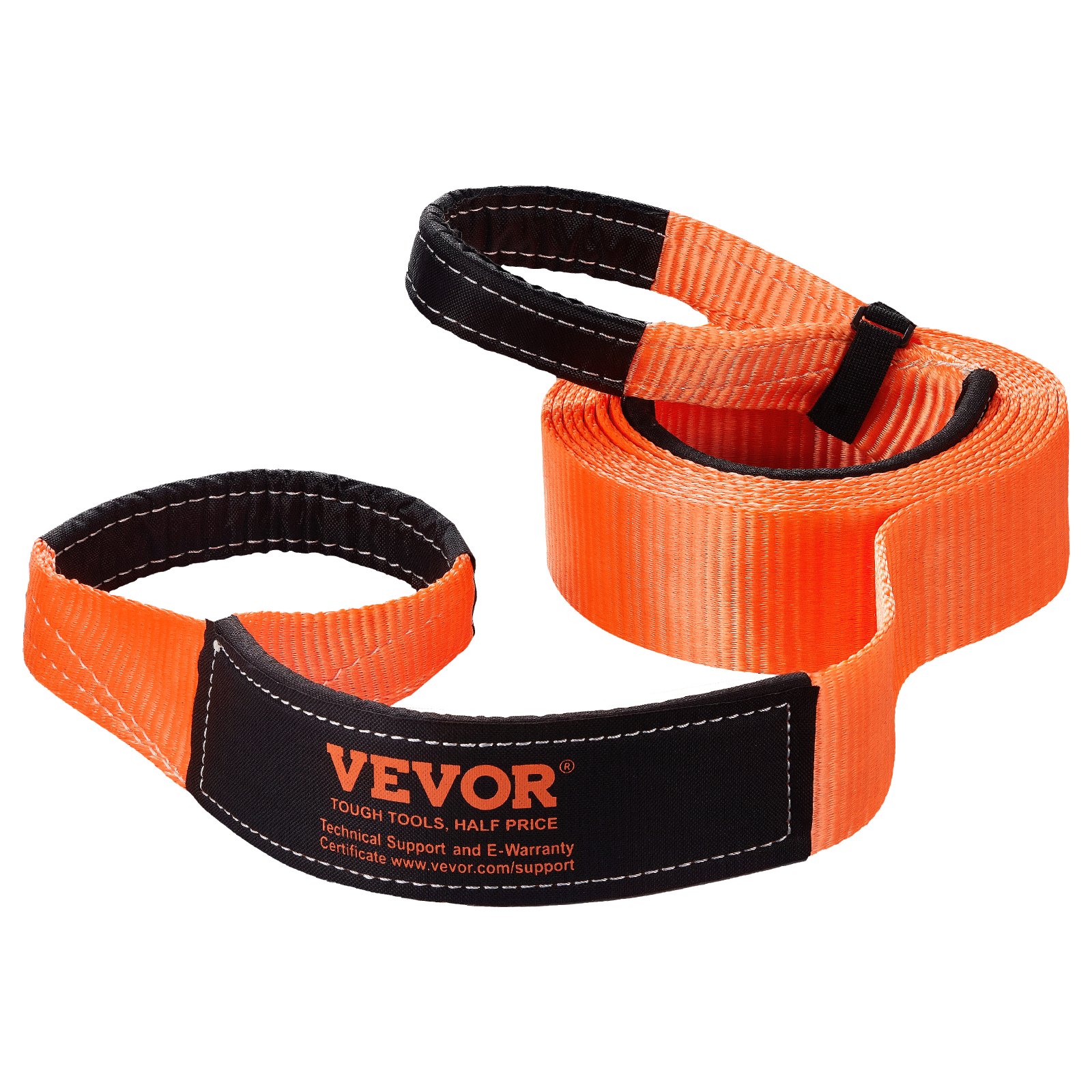 Car Tow Cable Towing Strap Rope 36000 Lbs 20 Ft Emergency Heavy Duty Strap