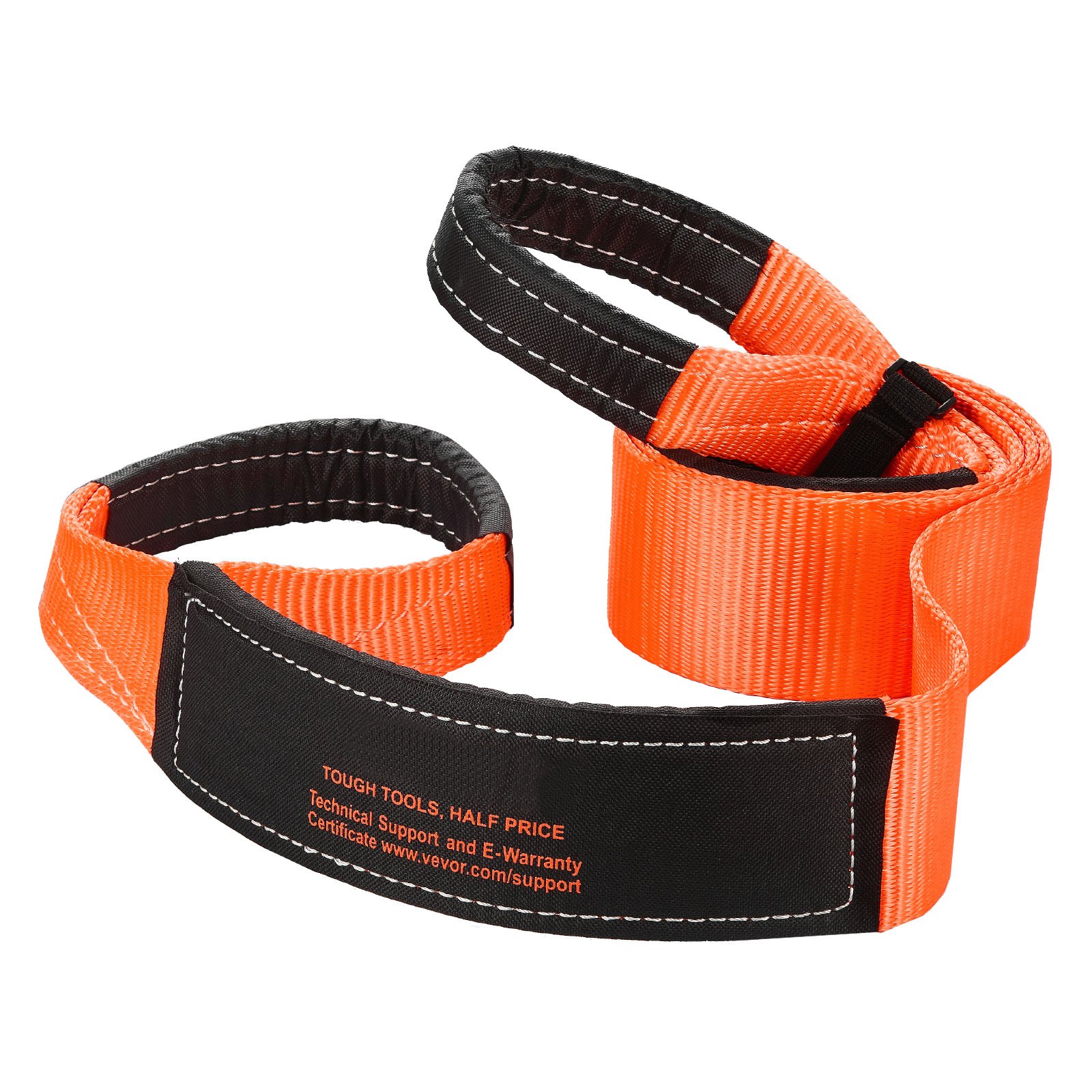 Car Tow Cable Towing Strap Rope 36000 Lbs 8 Ft Emergency Heavy Duty Strap