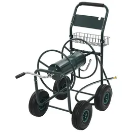 garden hose reel with 1/2" hose connection, 75 m steel