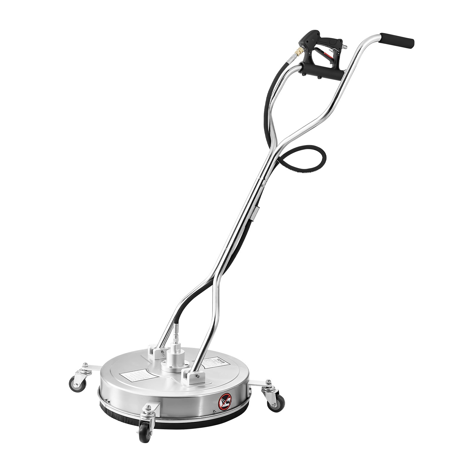Main product image of 20' Pressure Washer Surface Cleaner 4 Wheels Dual Handle 4500 Max PSI