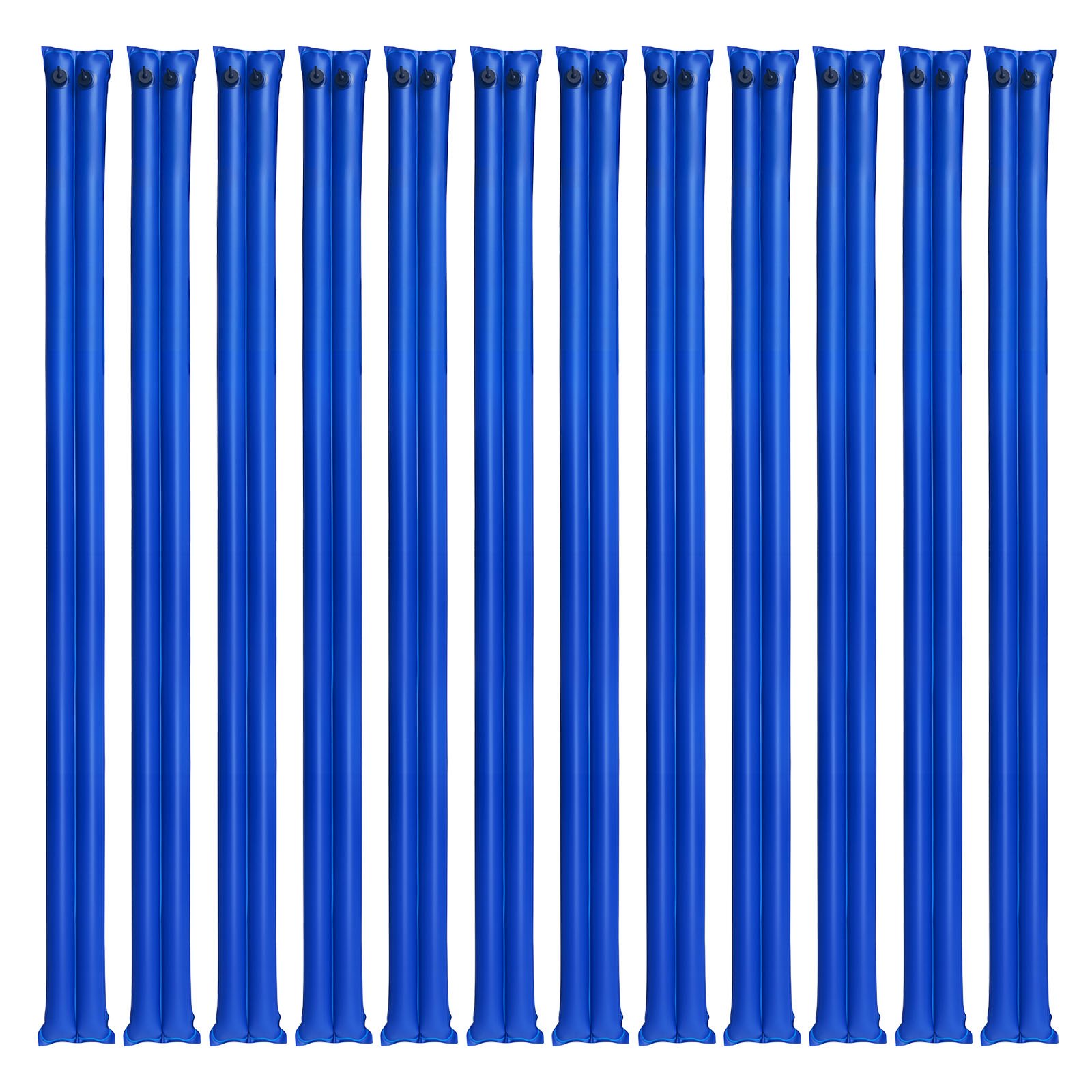 26 Gauge Double Chamber Water Bags Tubes For Winter Pool Cover 12 Packs 10 Ft