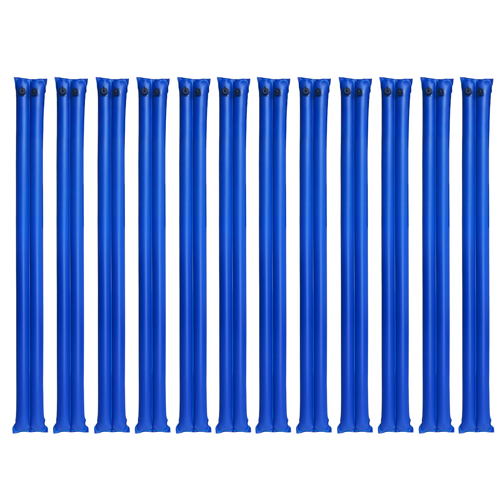 26 Gauge Double Chamber Water Bags Tubes For Winter Pool Cover 12 Packs 8 Ft