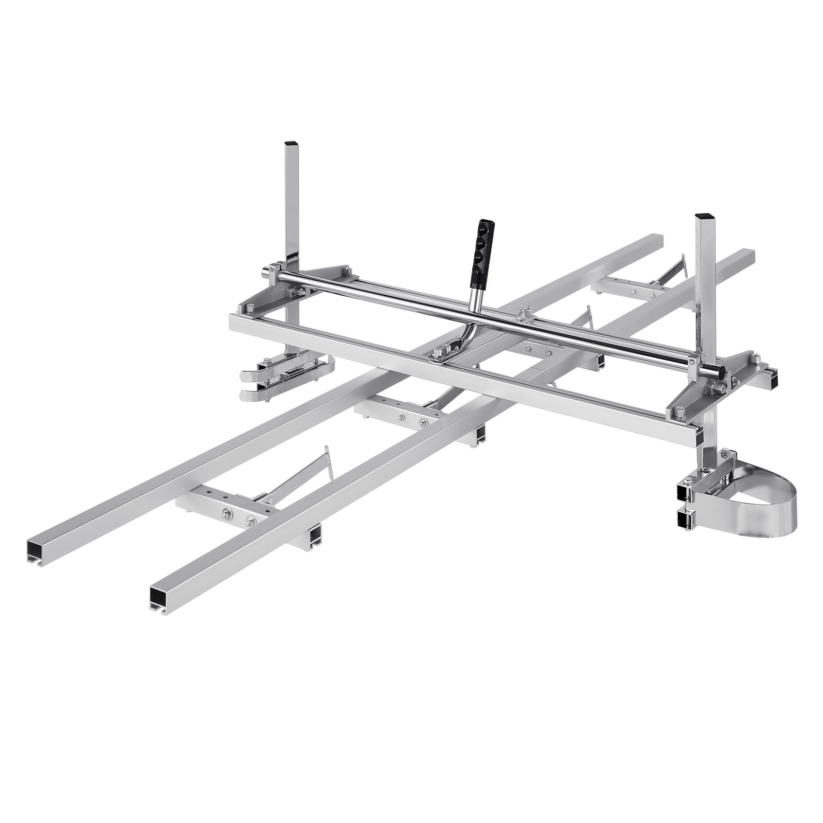 Chainsaw Mill And Rail Mill Guide System, Portable Sawmill 14'-36' Guide Bar, 9ft Aluminum Saw Milling Rail Guide With Chainsaw Planking Mill For Woodworkers And Carpenters