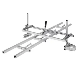 Chainsaw Mill & Rail Guide System, Portable, 14-36in Guide Bar, 9ft Aluminum Rail