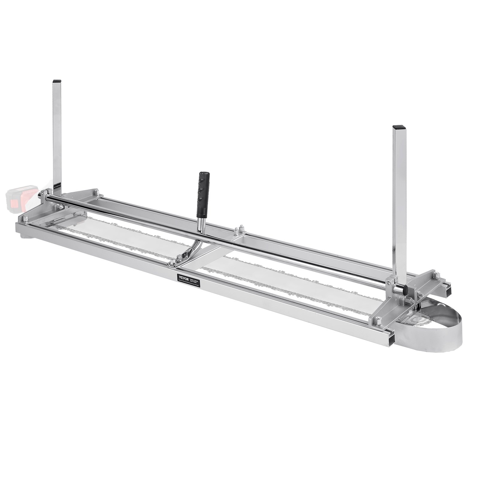 Chainsaw Mill, Portable Sawmill 14'-48' Guide Bar, Galvanized Steel Chainsaw Planking Mill With 0.2'-11.81' Cutting Thickness, Wood Lumber Cross Cutting Saw Mill For Builders And Woodworkers