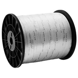 Polyester Mule Tape, 1/2" x 5249', 1250 lbf Tensile, White
