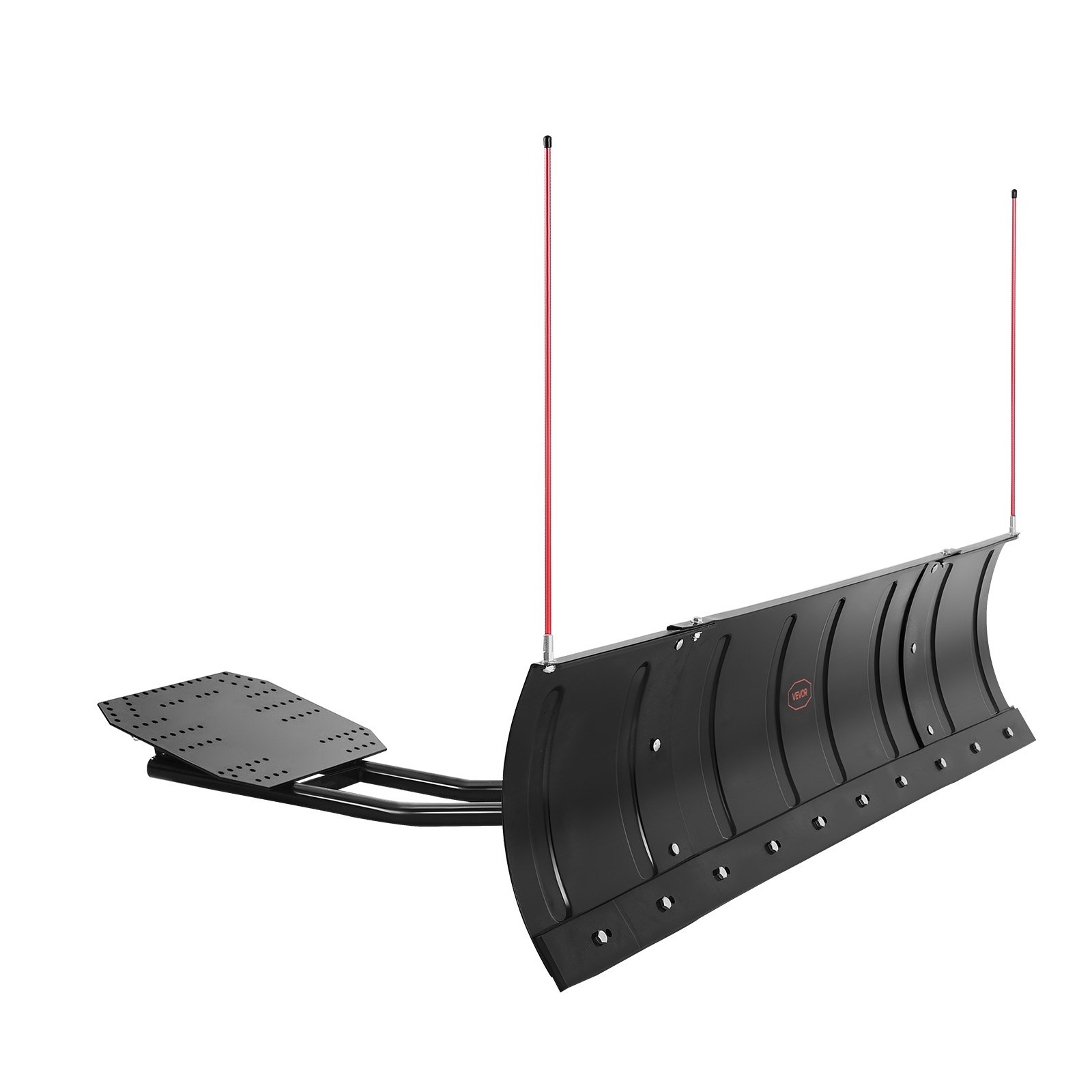 Snow Plow Blade 43'72 In Adjustable UTV ATV Plow Kit For Snow Clearing