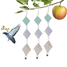 24pcs Reflective Discs,Bird Repellent Goods, Pigeon Repellent, Crow Protection, Swallow Repellent, High Intensity Double-Sided Reflective, 360 Rotation, Thicken Material