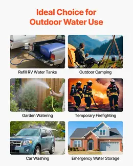 Water Storage Bladder, 142.7 Gal Collapsible Water Storage Bag, Wear-Resistant 1000D PVC Soft Waters Bag, Leakproof Camping Tank Containers For Garden Irrigation RV Emergency Use, Blue