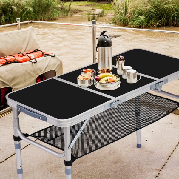 Folding Portable Fish Fillet & Hunting & Cutting Table With Sink Faucet