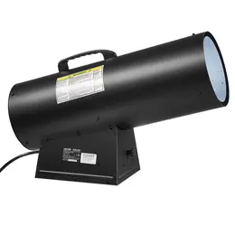 Propane Heater, 125000BTU Forced Air Propane Heater With Stepless Temp Settings & Security Protection, Portable Garage Shop Barrel Heater For Garages, Job Sites,Indoor Outdoor