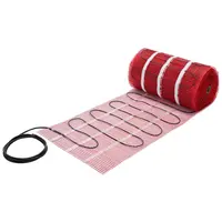 150 Sqft Self-Adhesive 120V Electric Radiant Floor Heating Mat System with Thermostat and Alarm