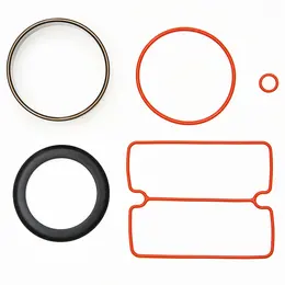 Air Compressor Cylinder Sleeve & Compression Ring Kit, Stainless Steel Air Compressor Replacement Parts, Head Gaskets, Cylinder O-Rings, Sleeves, Piston Rings, Fits 5.2 CFM Compressors