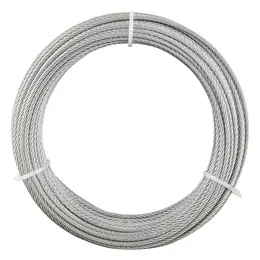 1 8 Inch Wire Rope Kit, 10 0 Ft Length, 304 Stainless Steel Wire Cable With Cutter, 1600 Lbs Breaking Strength, 7 X 7 Strands Construction, Steel Cable For Deck Railing System, Garden Trellis