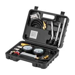 Product image of Engine Cylinder Compression & Leak Down Tester Kit, 0-100 PSI Gauge