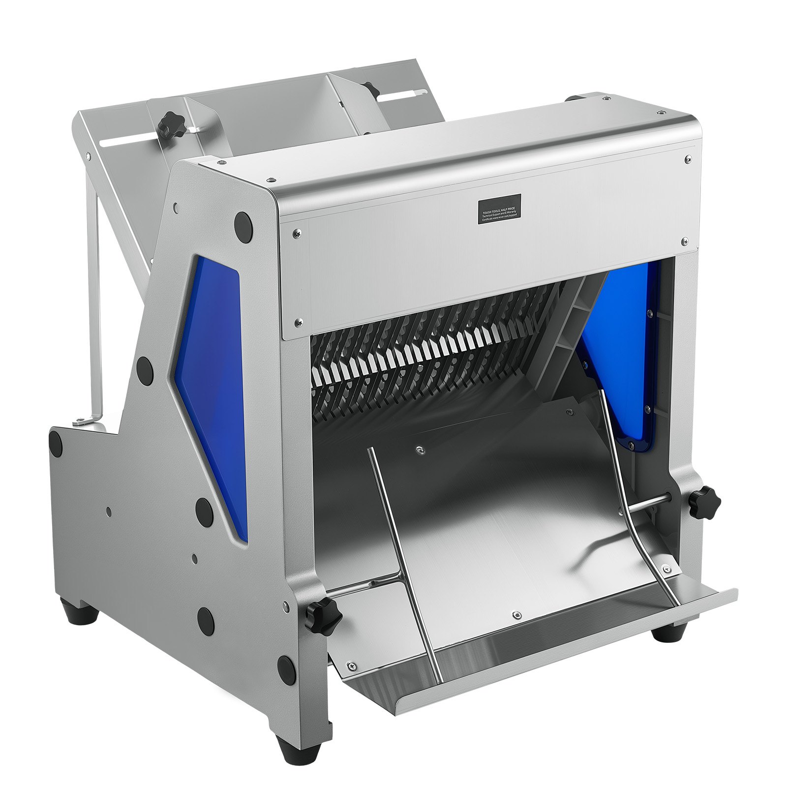 Main product image of Electric Countertop Bread Slicer, 370W, Die-Cast Aluminum, 12mm Slice Thickness, 120V