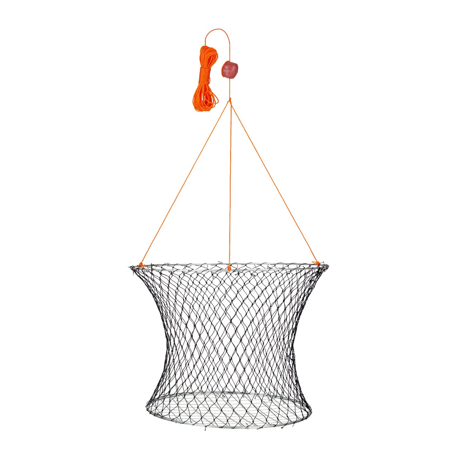 Main product image of 24/20 Inch Double Ring Foldable Crab Trap, Wire Grid, Rope, Gauge, 2 Set