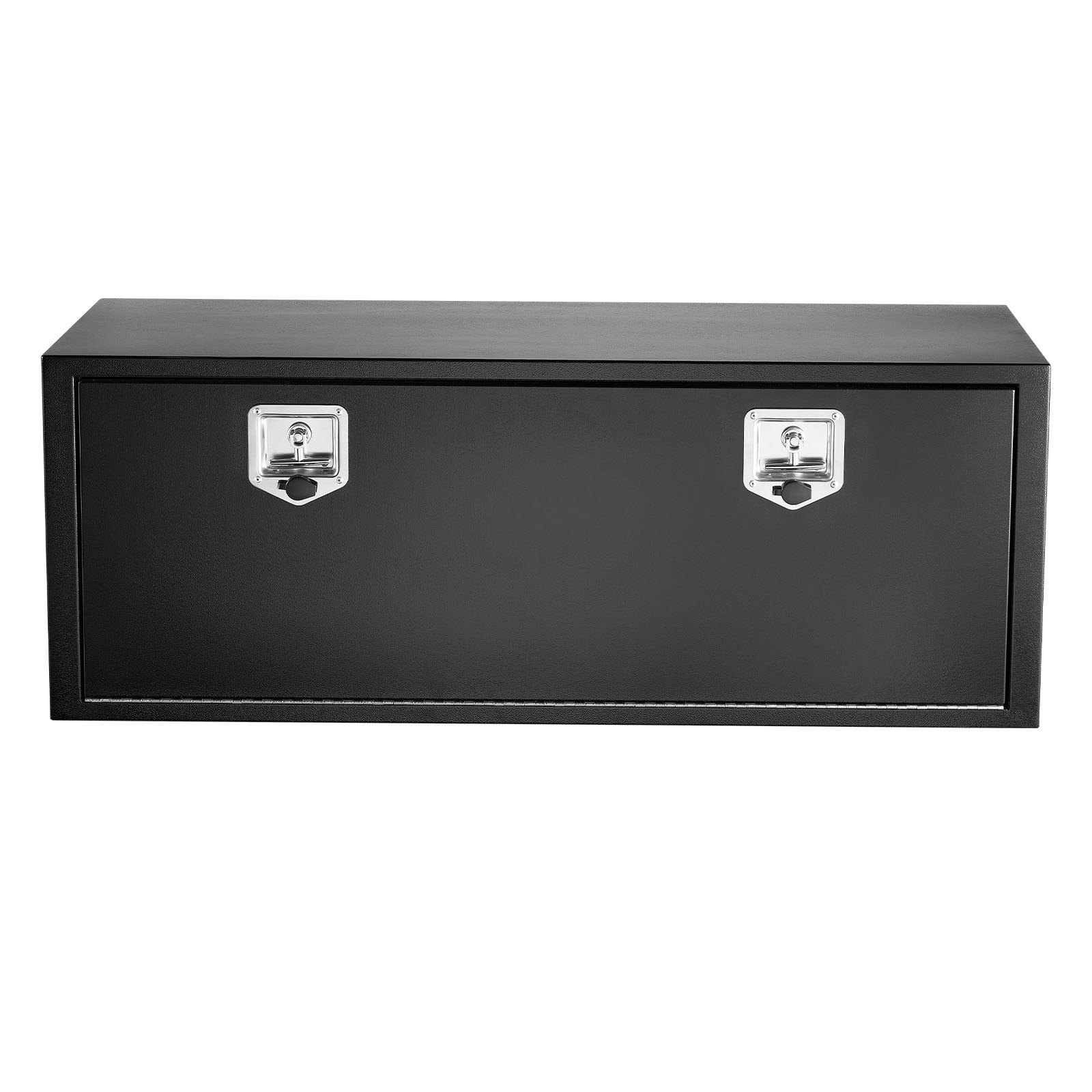 Main product image of Underbody Truck Tool Box, 48 X 18 X 18 Inch Heavy Duty Steel Trailer Storage Box With Lock & Keys, Waterproof Trailer Storage Organizer Under Body Chest With T-Handle For Truck, Van, SUV, Black