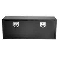 Product image of 48x18x18 Inch Steel Underbody Tool Box, Waterproof, Lock, Black