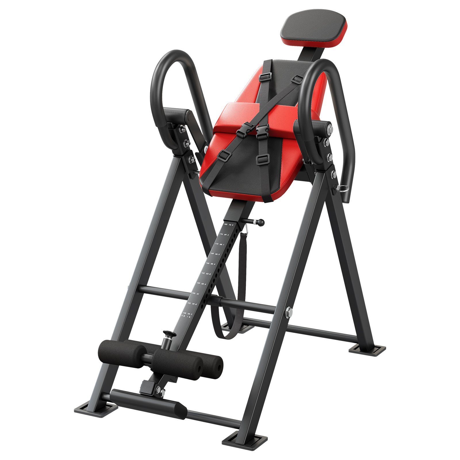 Main product image of Inversion Table, 300 Lbs Capacity Heavy Duty Inverted Table, Back Inverter Stretcher With Dual-Roller Locking, Decompression Tables For Shoulders, Neck, Back, Multi-Angle Adjustable Tether Strap