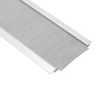 Product image of 5 In Aluminum Gutter Cover, Stainless Steel Micro Mesh, 48ft Length, 0.04in Thick, 12 PCS